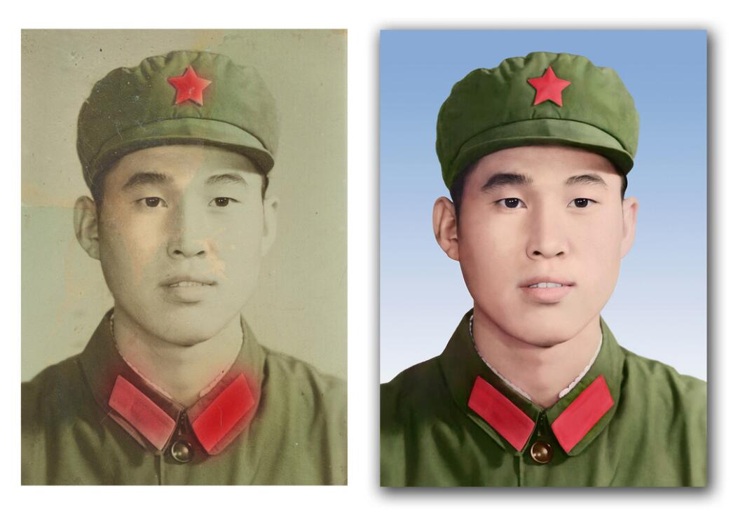官渡破损照片修复-18